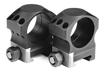 Nightforce X-Treme Duty Ultralite 34mm scope rings 1.0 inch medium height with titanium crossbolts and 6-screw design