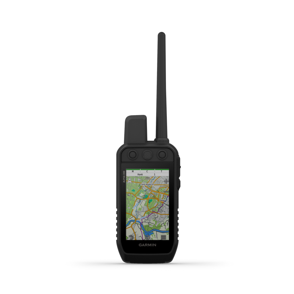 Garmin Alpha 200 GPS handheld device for working dog tracking