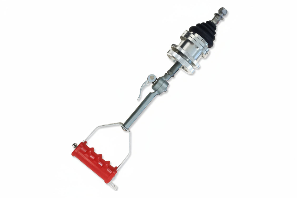 Powa Beam Quick Draw folding remote control handle with 360 degree rotation and aircraft-grade alloy construction