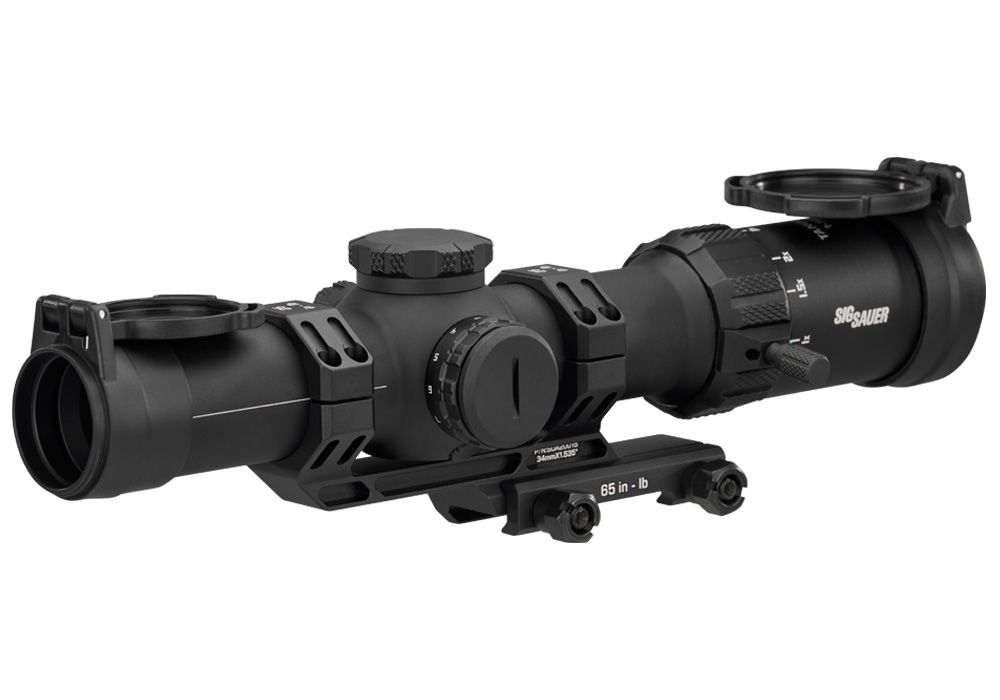 SIG SAUER TANGO-MSR LPVO 1-10x28mm riflescope with illuminated MSR BDC-10 reticle and cantilever mount